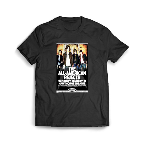 All American Rejects Concert 1  Mens T-Shirt Tee