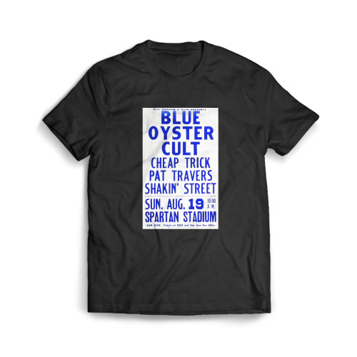 Blue Oyster Cult Vintage Concert 1  Mens T-Shirt Tee