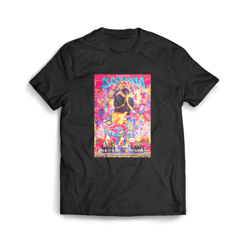Carlos Santana Vintage Concert  Mens T-Shirt Tee