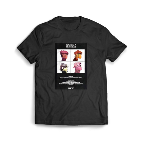 Gorillaz Demon Days 1  Mens T-Shirt Tee