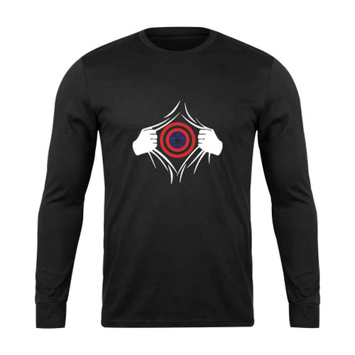 Marvel Captain America Long Sleeve T-Shirt