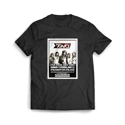 Kinks Concert  Mens T-Shirt Tee