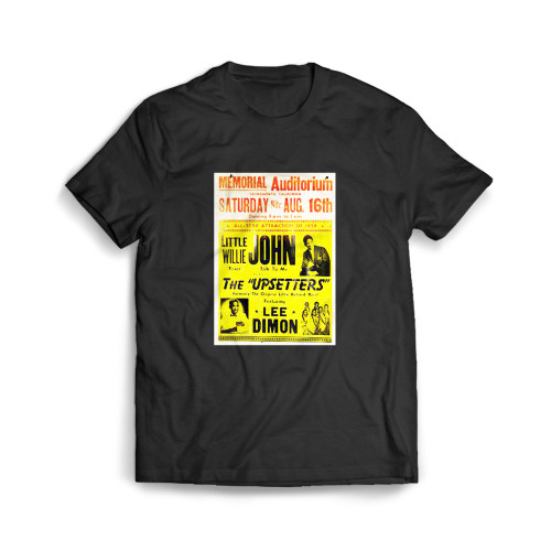 Little Willie John And The Upsetters Concert  Mens T-Shirt Tee