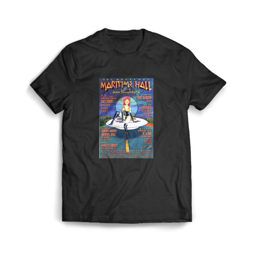 Maritime Hall 2000 Jun Handbill Todd Rundgren The Ventures  Mens T-Shirt Tee