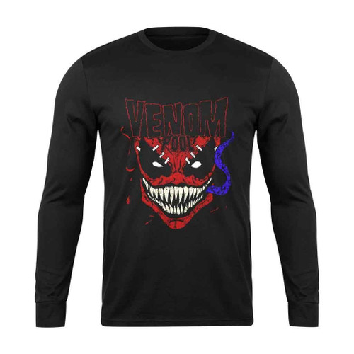 Deadpool Venom Heavy Metal Merc Long Sleeve T-Shirt