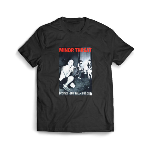 Minor Threat Tour  Mens T-Shirt Tee