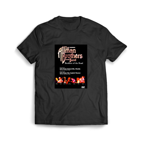 The Allman Brothers Band Brothers Of The Road  Mens T-Shirt Tee