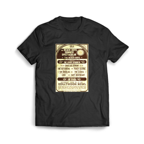The Beach Boys At The Hollywood Bowl Concert  Mens T-Shirt Tee