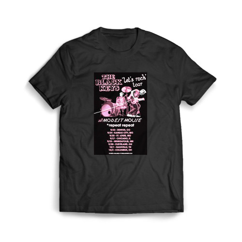 The Black Keys Modest Mouse  Mens T-Shirt Tee