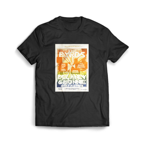 The Byrds Delaney Bonnie And Friends  Mens T-Shirt Tee