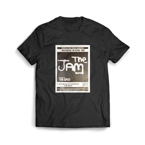 The Jam A 1982 Concert  Mens T-Shirt Tee