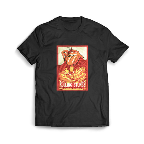 The Rolling Stones 2016 Santiago Chili Tour  Mens T-Shirt Tee