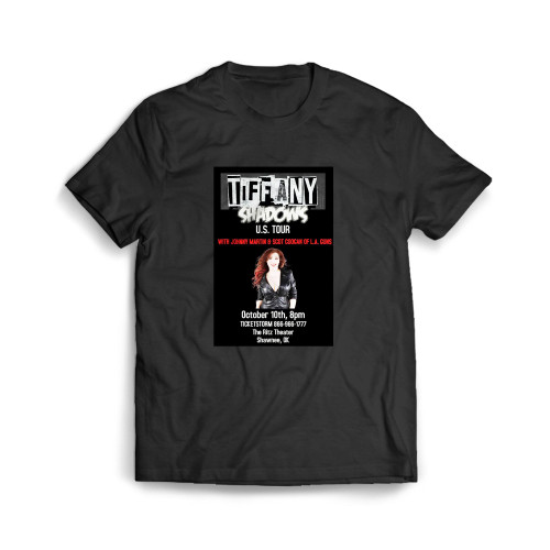 Tiffany Shadows U.S. Tour 2021 Oklahoma Tour  Mens T-Shirt Tee