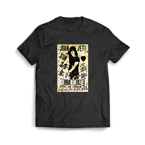 Vintage Signed Joan Jett Punk Club  Mens T-Shirt Tee