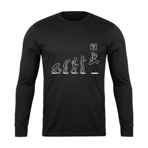Mario Evolution Long Sleeve T-Shirt