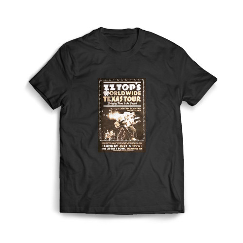 Zz Top Concert  Mens T-Shirt Tee