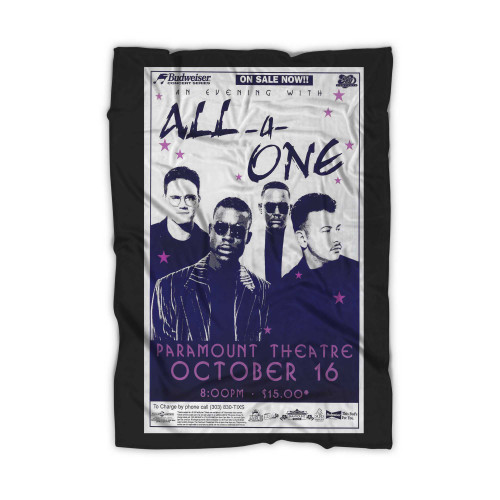1994 All 4 One Original Concert  Blanket