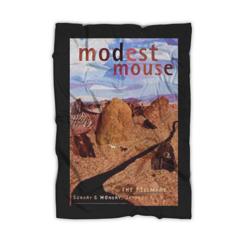 2000 Modest Mouse Concert  Blanket