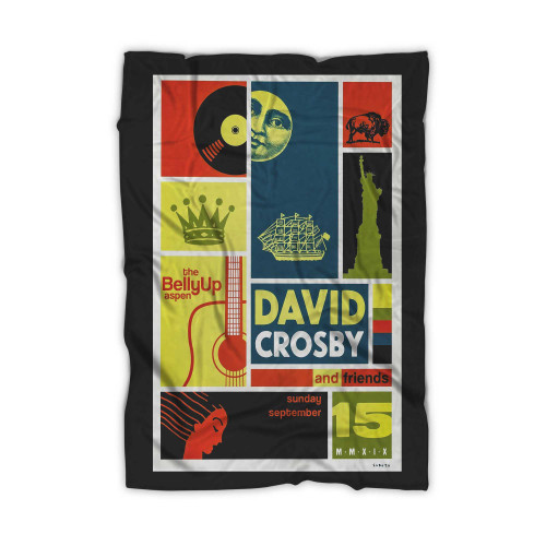 2019 American Concert David Crosby  Blanket