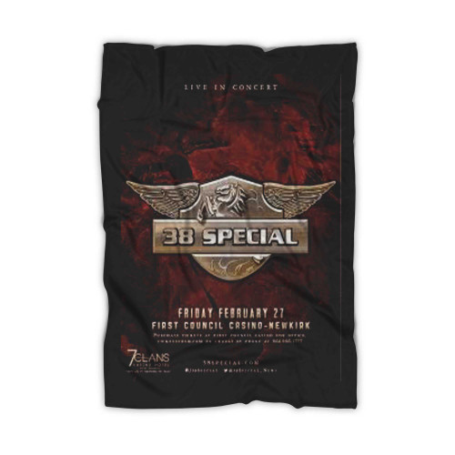 38 Special 2015 Oklahoma Concert Tour  Blanket