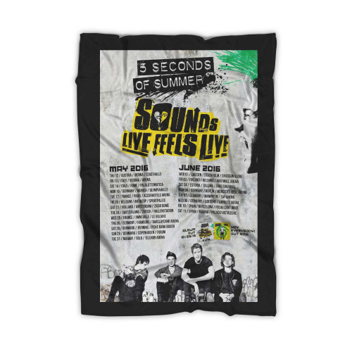 5 Seconds Of Summer 3  Blanket