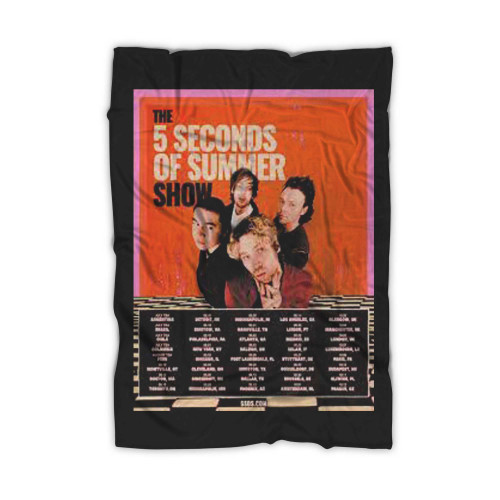 5Sos Announces The 5 Seconds Of Summer Show World Tour  Blanket