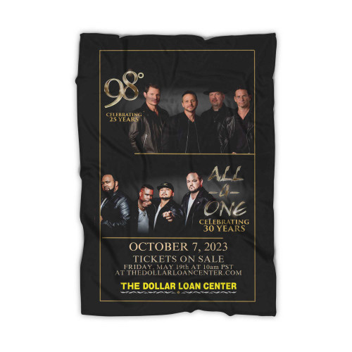 98 Degrees & All-4-One At The Dollar Loan Center  Blanket