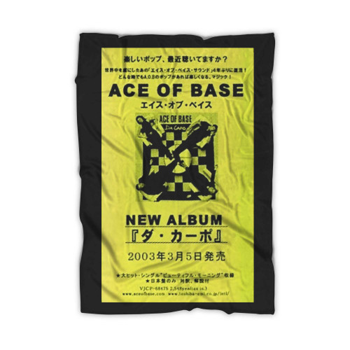 Ace Of Base 1  Blanket