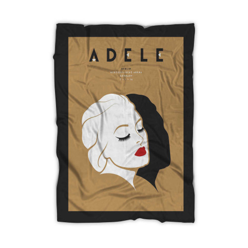 Adele 2016 Mercedes Benz Center Berlin Concert  Blanket