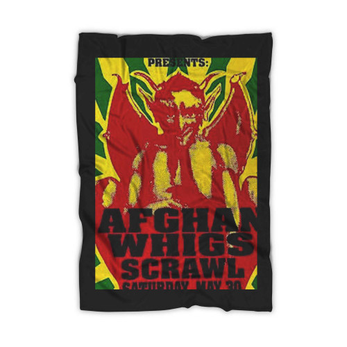 Afghan Whigs Original Rare Devil Concert  Blanket