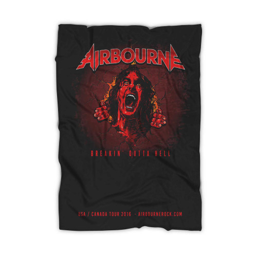 Airbourne Announce The Breakin' Outta Hell Tour Png  Blanket