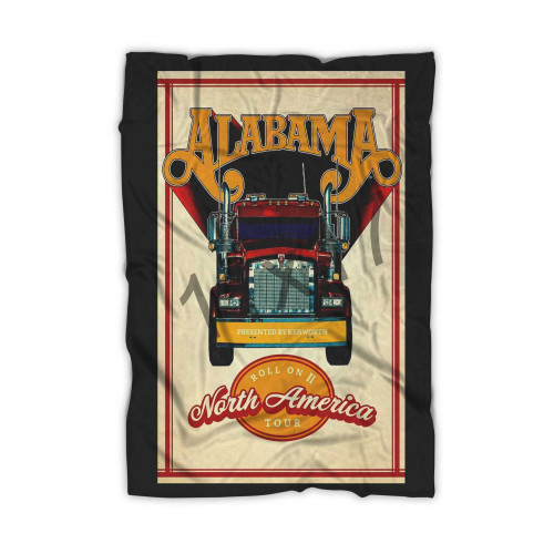 Alabama Roll On 2  Blanket
