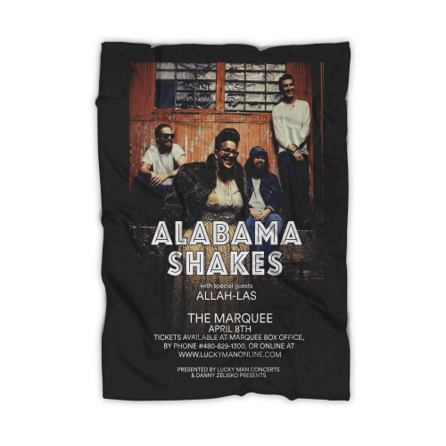 Alabama Shakes Allah-Las 2015 Phoenix Concert Tour  Blanket