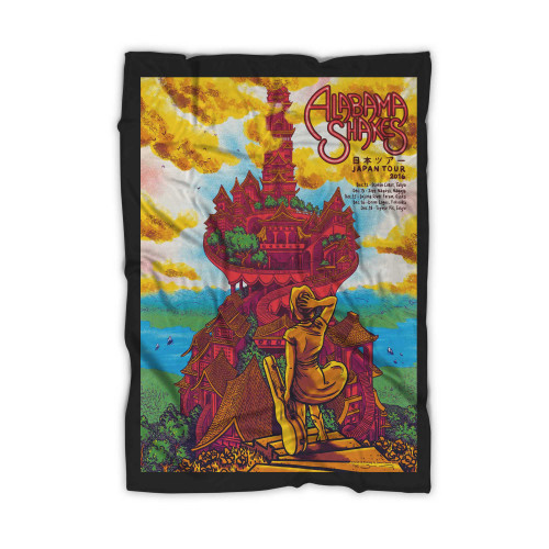 Alabama Shakes Japan Tour 2016  Blanket