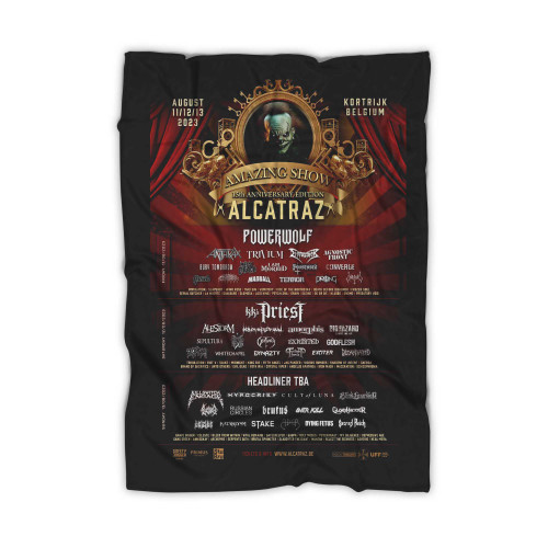 Alcatraz Festival  Blanket