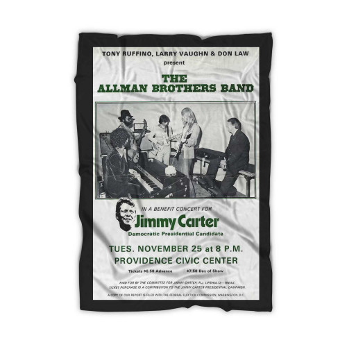 Allman Brothers Concert  Blanket