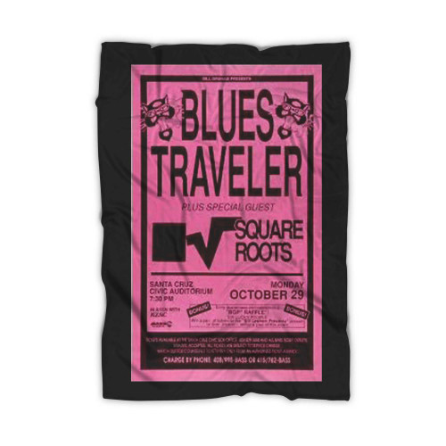 Blues Traveler Vintage Concert  Blanket