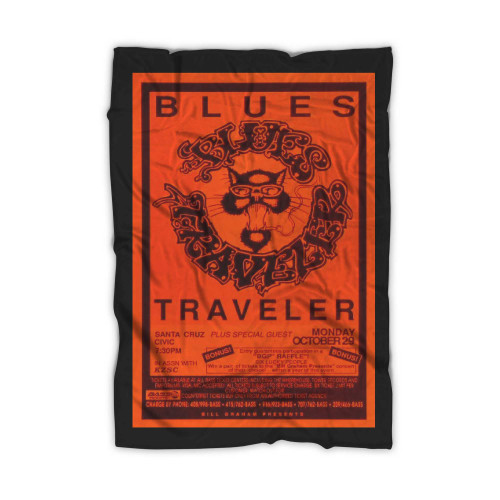 Blues Traveler Vintage Concert 1  Blanket