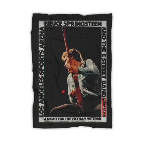 Bruce Springsteen & The E Street Band Vintage Concert  Blanket