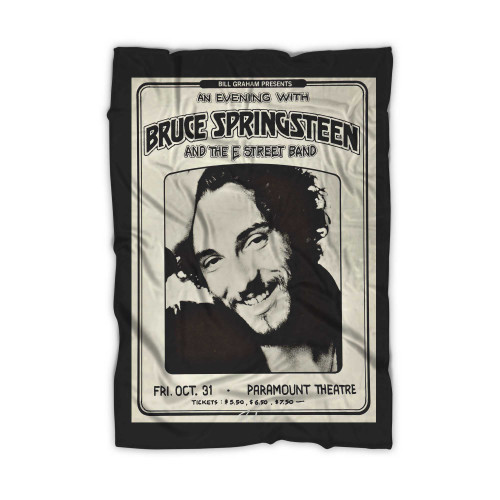 Bruce Springsteen At The Paramount Theatre  Blanket