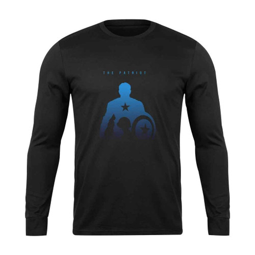 Captain America The Patriot Marvel Long Sleeve T-Shirt