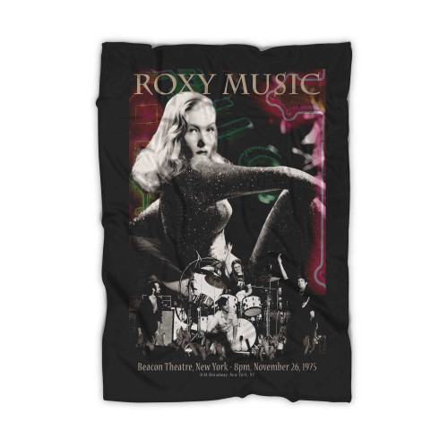 Bryan Ferry Roxy Music Concert  Blanket