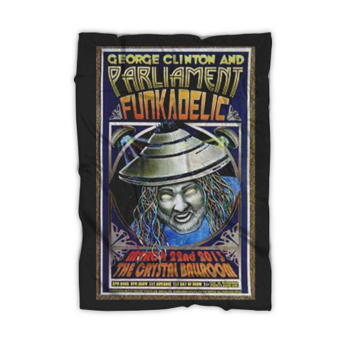 Clinton George Clinton 2013 Gig  Blanket