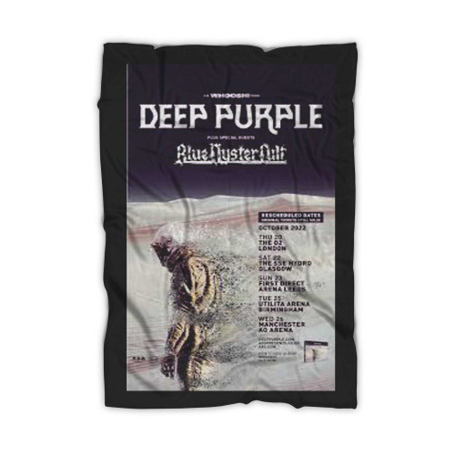 Deep Purple 2  Blanket