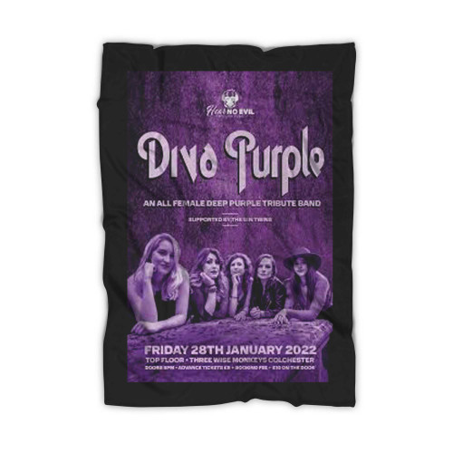 Diva Purple  Blanket
