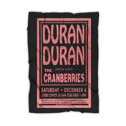 Duran Duran Vintage Concert  Blanket