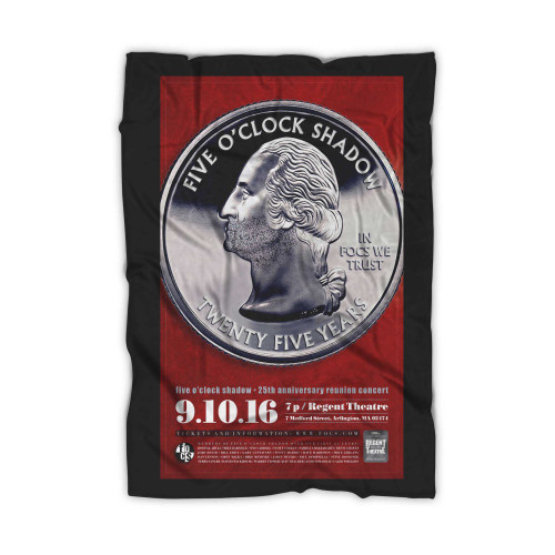 Five O'Clock Shadow Anniversary Concert  Blanket