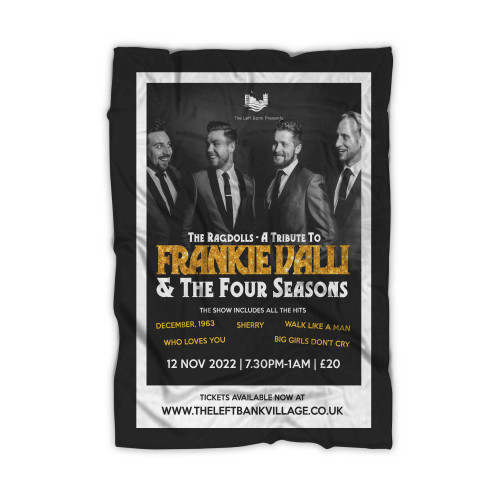 Frankie Valli And The Four Seasons 4  Blanket