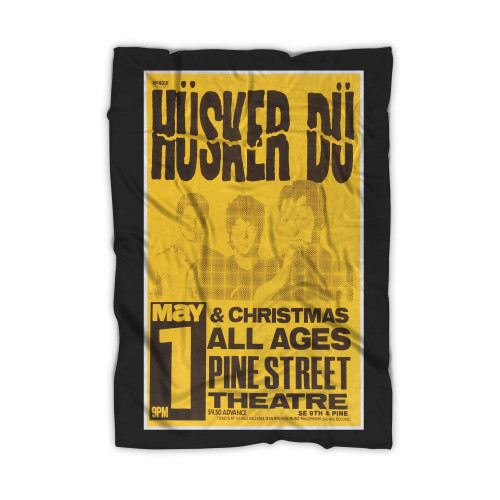 Husker Du Christmas Pine Street Theatre Concert  Blanket