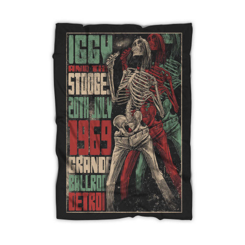 Iggy And The Stooges Detroit 1969 (2)  Blanket